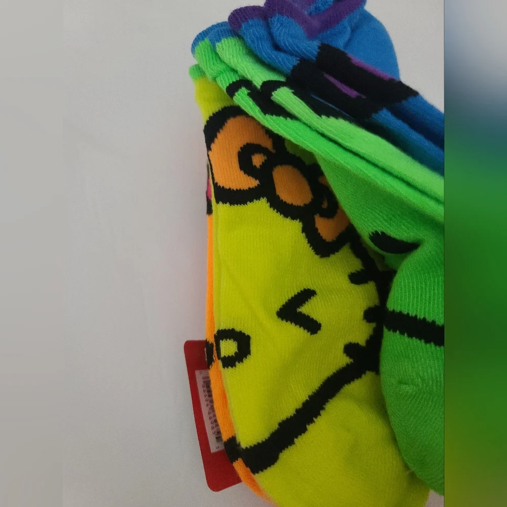 Sanrio Hello Kitty 5 pairs Socks No Show Shoe Size 4-10